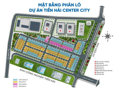 Tổng quan dự án Tiền Hải Center City Thái Bình, lh 0366786339, khu dân cư tiện ích đủ