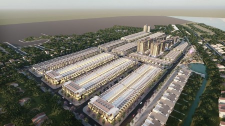 Cồn Khương Diamond City – Nhà phố 1 trệt 2 lầu, quỹ đất cuối cùng Cần Thơ giá tốt đầu tư
