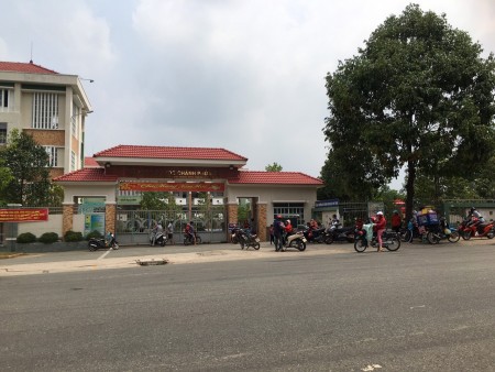 Kẹt tiền mùa Covid, Bán gấp lô đất mặt tiền kinh doanh S.H.R, Full Thổ Cư, dân cư đông đúc