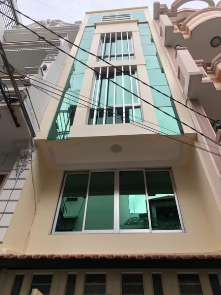 Hẻm xe hơi đậu trong nhà góc Vạn Kiếp Phan Đăng Lưu, 5 tầng, sát mt, 8 CHDV, giá bán 9 tỷ, thương lượng