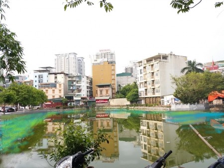 Nhà Nhân Chính, Thanh Xuân view hồ căn góc, dt: 70 m2, mt: 7m giá chỉ 6 tỷ 5