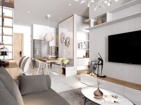 Cần tiền bán căn hộ The Sun Avenue, 3 pn, 2 wc, dt 90m2, tầng cao, giá 4.6 tỷ, LH 083 555 8886