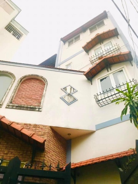 Bán nhà hẻm xe hơi khu VIP Trần Huy Liệu phường 8 Phú Nhuận, 105m2, 4 tầng có gara ô tô