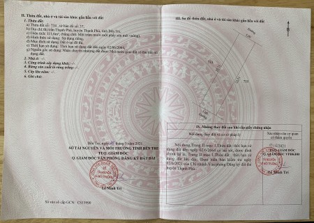 Bán Đất Nhà cần bán 2 nền đất đối diện nhà lồng chợ huyện thuận tiện kinh doanh mua bán