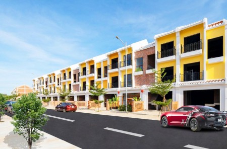 Bán nhà liền kề khu đô thị Nam Hội An, vị trí đẹp, view sông Thu Bồn, đường lớn
