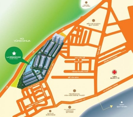 Trình làng khu đô thị kiểu mẫu Trung tâm Tp. Quy Nhơn chỉ 1,4 tỷ/ căn
