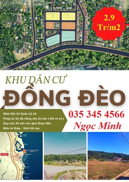Cơ hội đầu tư đất nền ven biển giai đoạn 1 chỉ với 2,9tr/m2