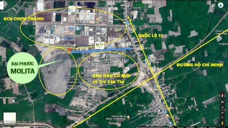 Đại Phước Molita dự án đất nền nhà phố Bình Dương, pháp lý đầy đủ 100%