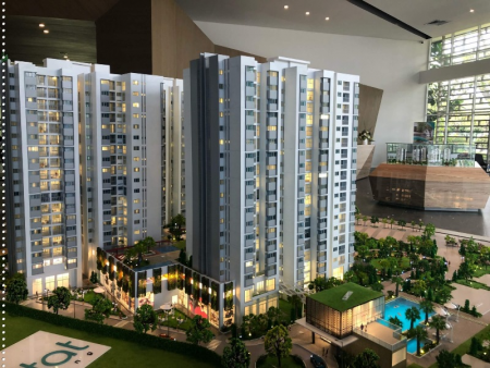 Căn hộ chung cư Habitat Bình Dương, 2 phòng ngủ, dtsd 62m2, lhcc, giá 2.8 tỷ