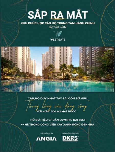 Căn hộ cho những gia đình chưa có tài chính nhiều, cc West Gate Park