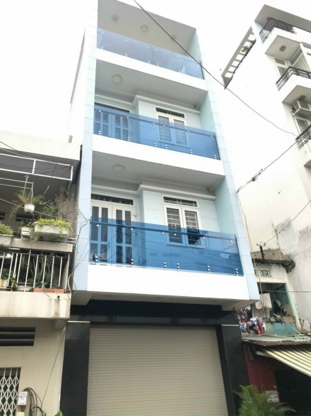 Bán nhà mặt tiền Nguyễn Cửu Vân p17 Bình Thạnh 4 tầng, dt 60m2 sát quận 1