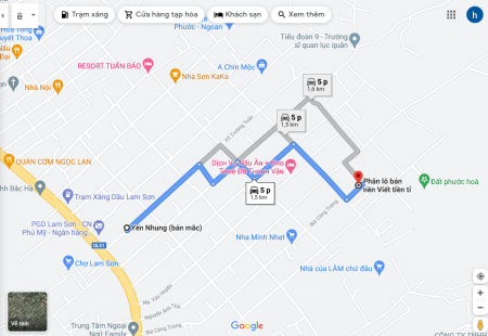 Trung tâm thị xã Phú Mỹ, Phước Hòa, giá 950tr đất thực giá thực