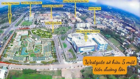 Căn hộ Westgate Bình Chánh chỉ cần thanh toán 30% tặng ngay 1 Lượng vàng chiết khấu lên tới 14%
