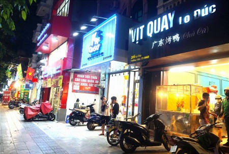 Mặt Phố Lò Đúc gần hồ Hoàn Kiếm diện tích 132m2, mt 8.6m2, vỉa hè 30m, giá 28.2 tỷ