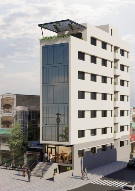 Tòa nhà văn phòng mặt phố Trung Kính 140m2 x 8 tầng, Mặt tiền 6m, Lô góc 2 thoáng. Giá 50 tỷ