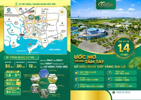 Khu Dân Cư Phú Mỹ Avenue - Đất vàng mặt tiền đại lộ, sổ hồng riêng