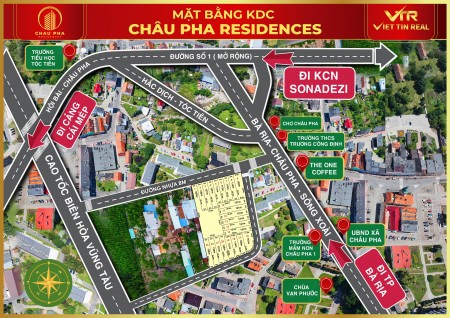 Đất nền Châu Pha đã có sổ giá đầu tư, chỉ còn 9 suất, giá 11 triệu/m2