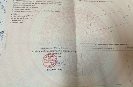 Chính chủ cần bán 405m2 đất thổ cư Văn Giang gần vành đai 4, KĐT Xuân Cầu giá chỉ 12,8 triệu/m2. LH 0962886253