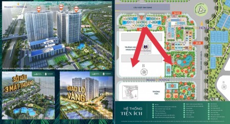 Cần bán căn hộ cao cấp tại Vinhomes Smart City chỉ với 1ty450