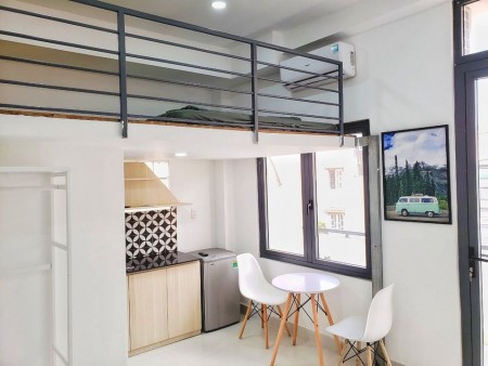 Phòng mới xây Tân Bình kế công viên đẹp rộng từ 25m2 có gác rất sạch sẽ