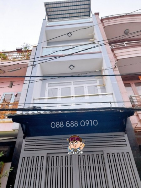 Bán nhà giá 6.6 tỷ dt 36m2 4 tầng hẻm xe hơi vào nhà Hồng Bàng Quận 11 lh 0886880910
