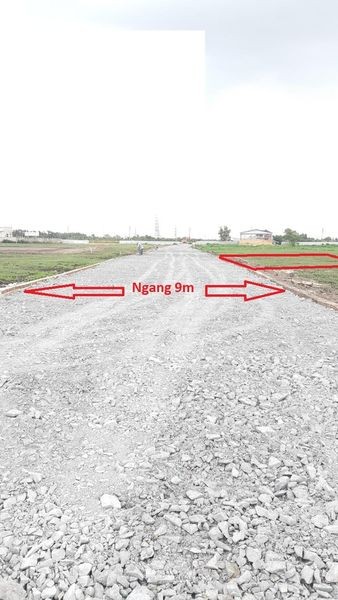 Cần bán lô đất mặt tiền đường hiện hữu rộng 9m, giá bán 3.5 triệu/m2