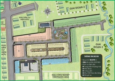 Bán đất nền thổ cư khu công nghiệp Đồng Phú- khu đô thị Prime City