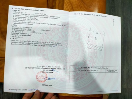 Chính chủ cần bán đất Vũ Lăng, Xã Ngũ Hiệp, Huyện Thanh Trì, Hà Nội