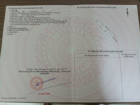 Bán Đất thổ cư 2 mặt tiền hẻm Hồ Tri Tân, sổ hồng riêng đầy đủ, giá 2.7 tỷ
