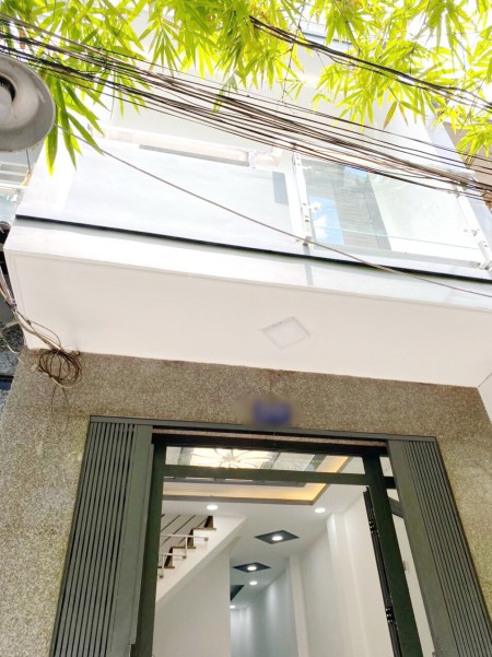 Nhà mới diện tích 3.2*8.5m, hẻm Hưng Phú Phường 9 Quận 8, 3 tầng