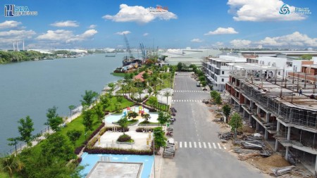 Bán nhà phố ven sông giá từ 3.3 tỷ, dt 175m2 hỗ trợ vay 70% lãi suất 0%