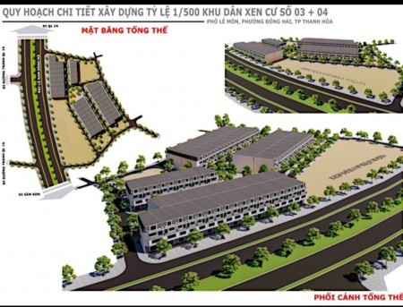Bán lô đất Xe Cư 03-04 Lê Môn, diện tích 90m2, sổ đỏ chính chủ, lhcc