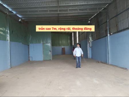 Cho thuê xưởng 2 mặt tiền sát Quốc Lộ 1A, sát Gò Vấp