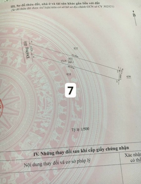 Đất Vĩnh Tân Tân Uyên giá rẻ 4tr / m2. Sổ sẵn dân cư bao quanh, ngay KCN VSIP 2