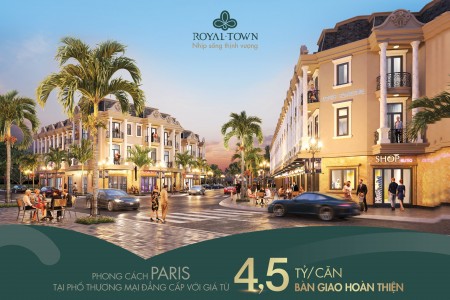 Bán nhà phố 1 trệt 2 lầu mặt tiền đường Nguyễn Thị Khắp, TP. Dĩ An, Bình Dương
