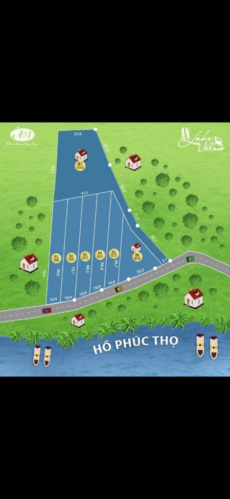 Bán đất nghỉ dường sất bên hồ Phúc Thọ, liên hệ 0919125862, khu dân cư