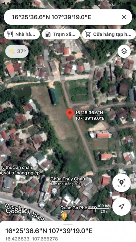 Đất Thủy Châu - Hương Thủy thành phố Huế, giá bán 10.5 tỷ