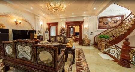 Biệt thự lâu đài nội thất Châu Âu, ngay cạnh Ngoại Giao Đoàn,DT 200m2,giá 38 tỷ 0968990560
