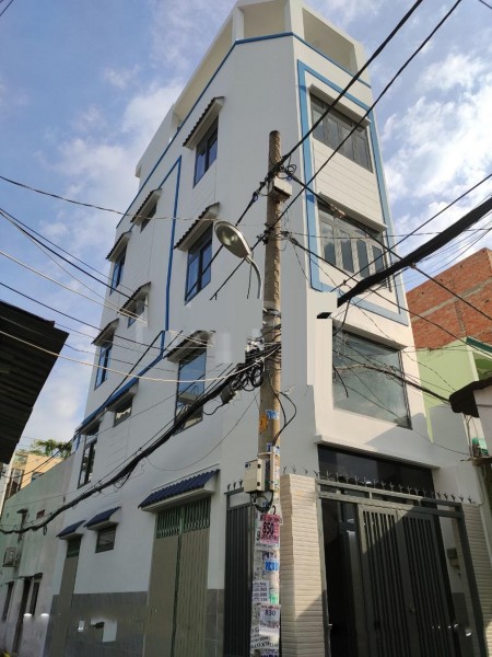 Nhà mới hẻm xe tải Bà Hom Quận 6. Sàn BTCT diện tích 4x10M giá 6,2 tỷ