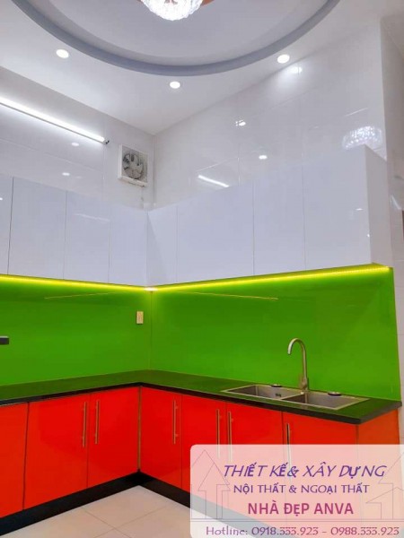 Bán gấp nhà mới đẹp long lanh, HXH 8M, Minh Phụng, Phường 10, Quận 11, 38m2, 3 Tầng, Chỉ 4 tỷ 9