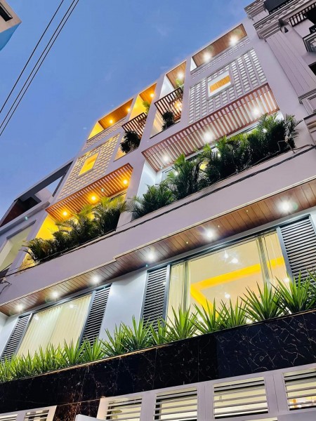 Bán nhà Mới Đẹp 4 Tầng BTCT Ngang Khủng 6m, Hẻm xe hơi Bà Hạt thông Lý Thái Tổ