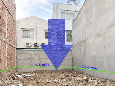 Bán đất Dương Quảng Hàm, Gò Vấp, hẻm 4.5m, dt 4.1mx11.4m, giá bán 4.6 tỷ