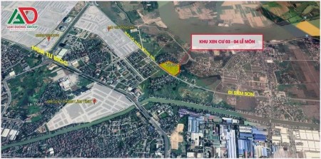 Khu xen cư 03-04 đại lộ Nam Sông Mã, diện tích 90m2, lh 0911755868, giá bán 17 triệu/m2