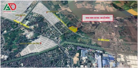 Đất dự án MB xen cư 03-04 phố lễ Môn, liên hệ 0868254186, dt 90m2