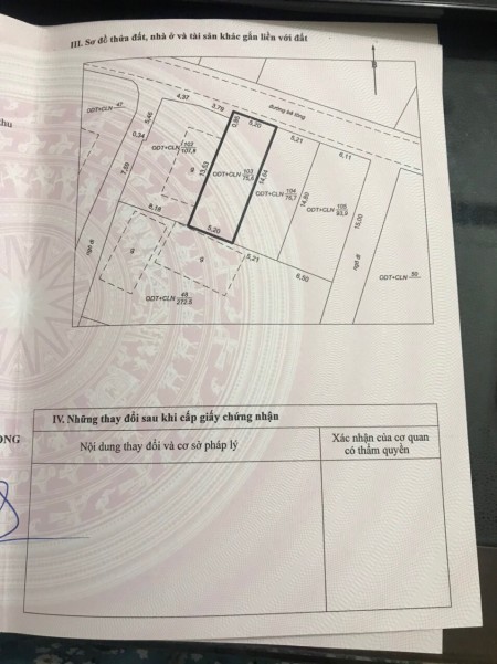 SĐCC Cần bán lô đất 75m – 2 ngõ cạnh nhà thông dự án Hạ Long Xanh