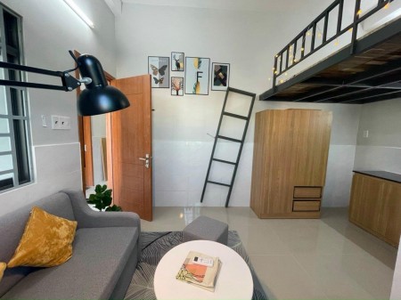 Cho thuê căn hộ Gác lững 30m2 Tiện nghi giá rẻ tại Tân Bình