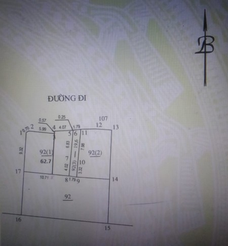 Bán nhà 54 Lê Quang Đạo, Nam Từ Liêm, ô tô xếp cửa, đường nhựa tận nhà, dt 63m2, giá 4.15 tỷ