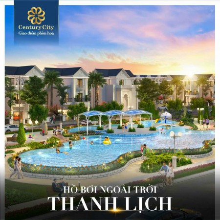 Century City khu đô thị châu Âu sầm uất nhất khu vực sân bay Long Thành