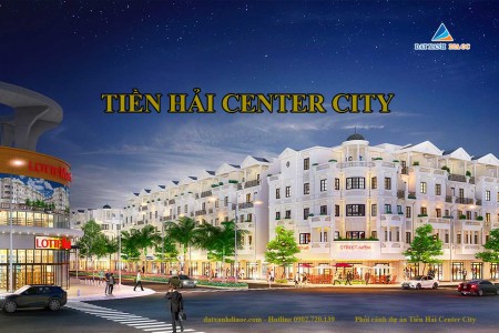 Dự án Tiền Hải Center City siêu hot, chiết khấu 2%, lh 076.348.3196 giá bán 2.2 tỷ