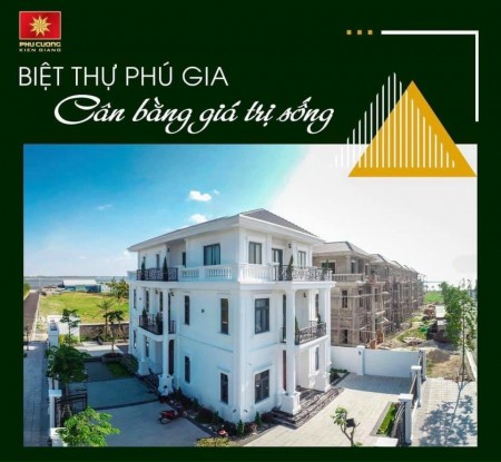 Bán Biệt Thự Đơn Lập Đảo Phú Gia Không Gian Sống Đẳng Cấp, An Ninh và Hiện Đại